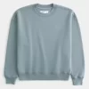Boxy Logolu Mürettebat Sweatshirt