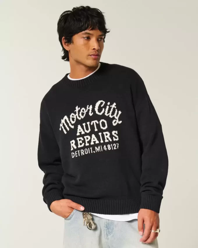 Boxy Motor City Auto Repairs Grafik Ekip Kazak