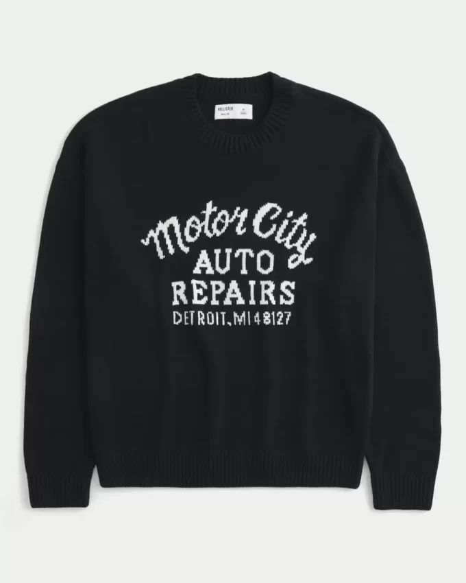 Boxy Motor City Auto Repairs Grafik Ekip Kazak