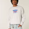 Boxy Paris Saint-Germain Grafikli Mürettebat Sweatshirt