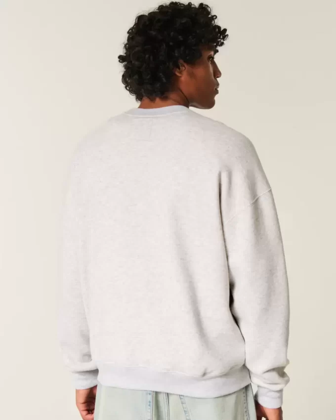 Boxy Paris Saint-Germain Grafikli Mürettebat Sweatshirt