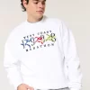 Boxy West Coast Marathon Grafikli Mürettebat Sweatshirt