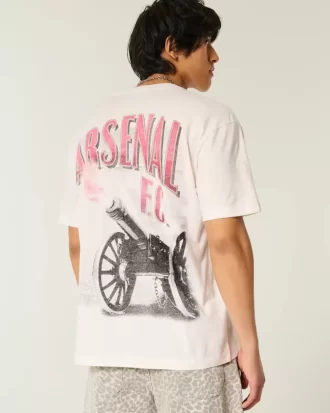 Büyük Boy Arsenal Grafik Tişört