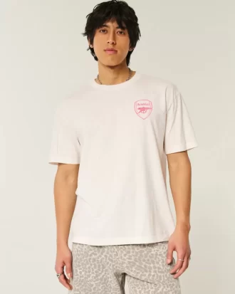 Büyük Boy Arsenal Grafik Tişört