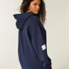 Büyük Boy Bear Lake Grafik Kapüşonlu Sweatshirt