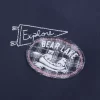 Büyük Boy Bear Lake Grafik Kapüşonlu Sweatshirt