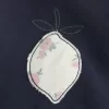 Büyük Boy Meyveli Grafik Kapüşonlu Sweatshirt