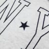 Büyük Boy NYC Grafik V Yaka Sweatshirt