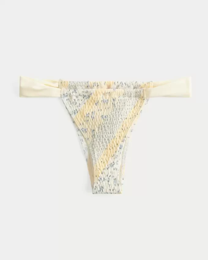 Büzgülü Yüksek Paçalı En Şımarık Bikini Altı