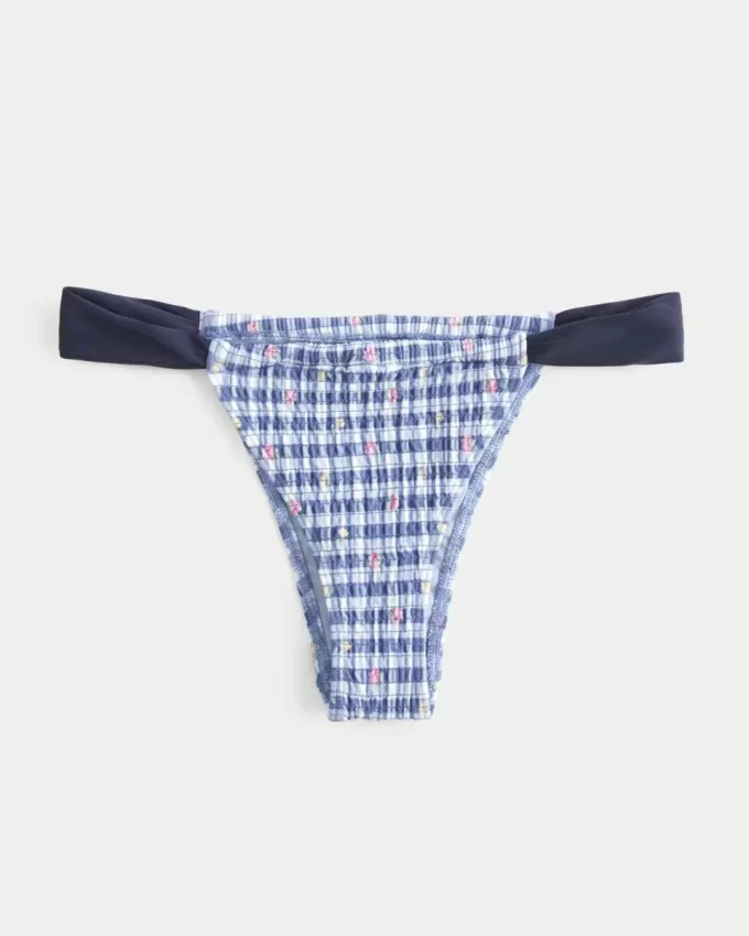 Büzgülü Yüksek Paçalı En Şımarık Bikini Altı