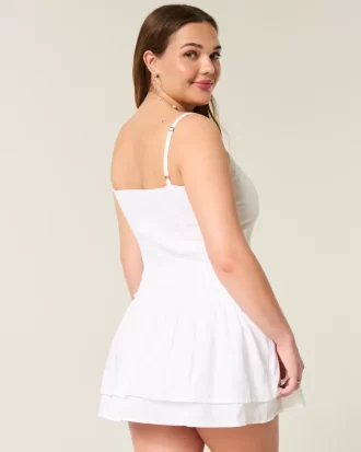 Dantelli Mini Elbise