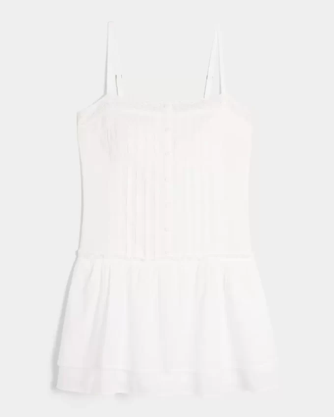 Dantelli Mini Elbise
