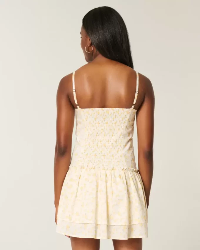 Dantelli Mini Elbise
