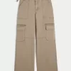 Düşük Bel Bol Kargo Pantolon Düşük Bel Bol Kargo Pantolon
