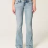 Düşük Bel Bootcut Kot Pantolon