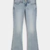 Düşük Bel Bootcut Kot Pantolon