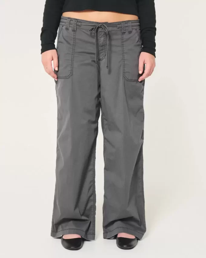 Düşük Bel Süper Bol Pantolon Düşük Bel Süper Bol Pantolon