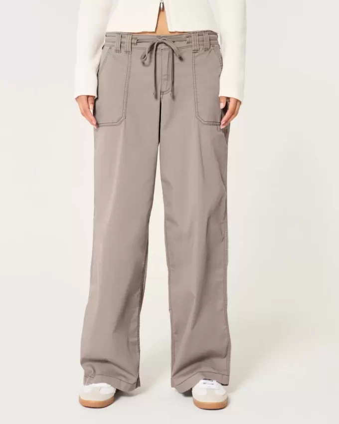 Düşük Bel Süper Bol Pantolon Düşük Bel Süper Bol Pantolon