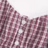 Düğmeli Babydoll Üst