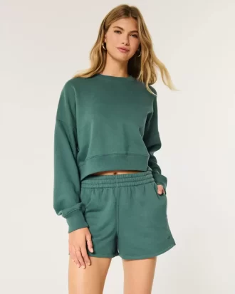 Easy Crew Sweatshirt ve Polar Şort Paketi