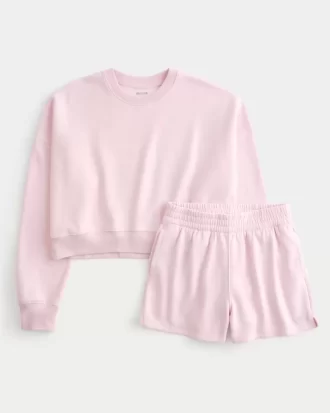 Easy Crew Sweatshirt ve Polar Şort Paketi
