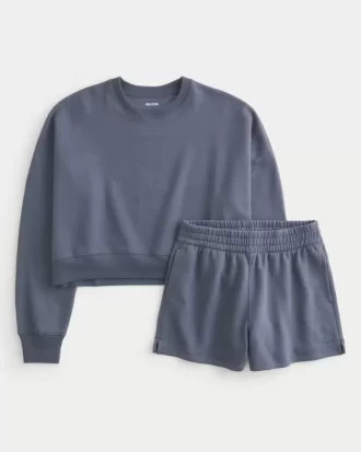 Easy Crew Sweatshirt ve Polar Şort Paketi