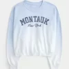 Easy Montauk New York Grafikli Mürettebat Sweatshirt Easy Montauk New York Grafikli Mürettebat Sweatshirt