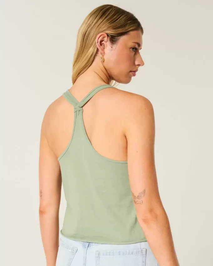 Easy Trend Drop Tropikal Kuş Grafikli Tank Easy Trend Drop Tropikal Kuş Grafikli Tank