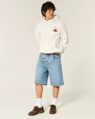 Ekstra Acı Biberli Grafik Kapüşonlu Sweatshirt