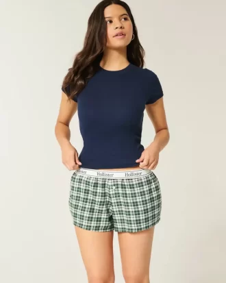 Flanel Boxer Şort