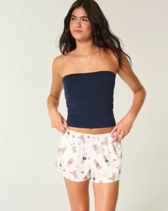 Flanel Boxer Şort