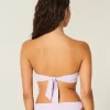 Fırfırlı Bandeau Bikini Üstü