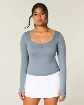 Gilly Hicks Active Recharge Cinch Sweetheart Üst