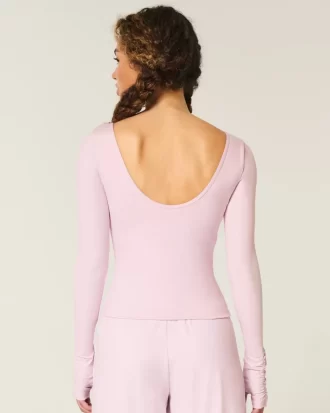 Gilly Hicks Active Recharge Cinch Sweetheart Üst