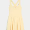 Gilly Hicks Active Recharge Wrap Halter Elbise
