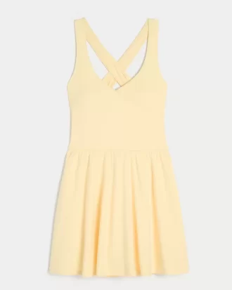 Gilly Hicks Active Recharge Wrap Halter Elbise