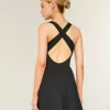 Gilly Hicks Active Recharge Wrap Halter Elbise