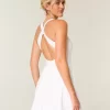 Gilly Hicks Active Recharge Wrap Halter Elbise