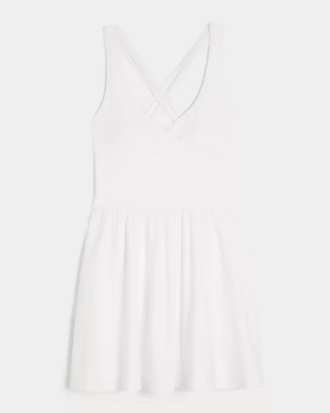 Gilly Hicks Active Recharge Wrap Halter Elbise