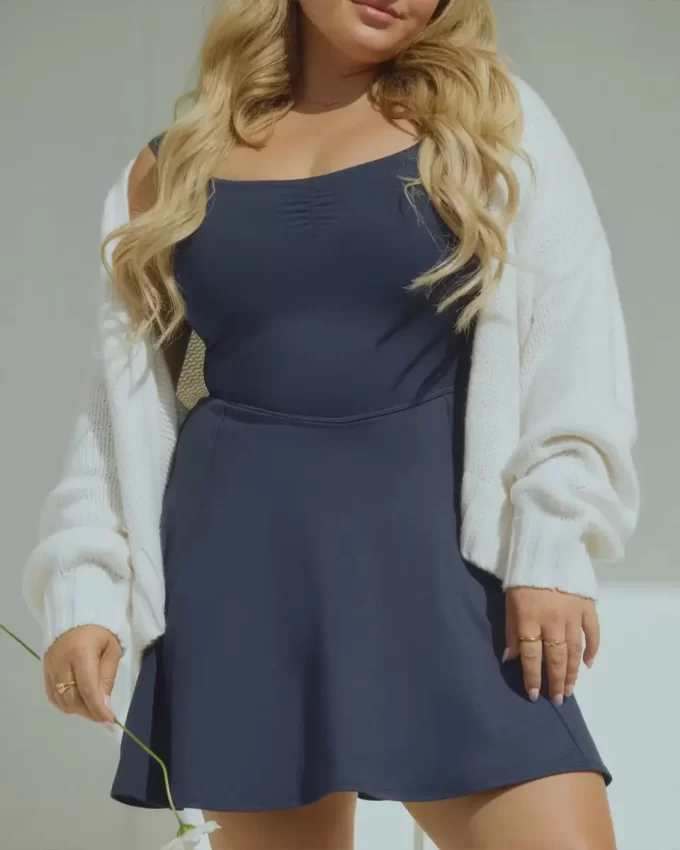 Gilly Hicks Aktif Büzgülü Elbise