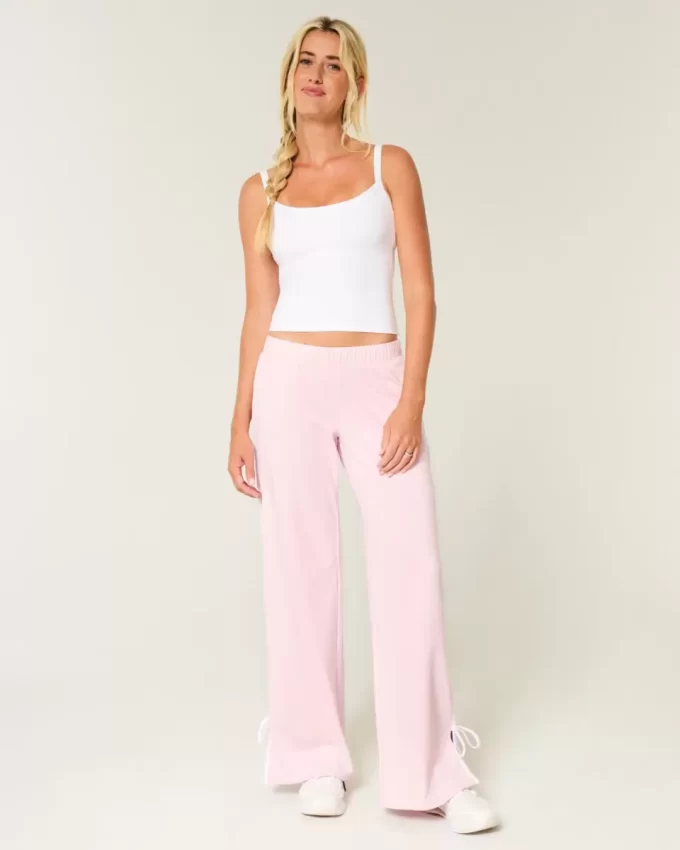 Gilly Hicks Aktif Yan Fiyonklu Bol Pantolon Gilly Hicks Aktif Yan Fiyonklu Bol Pantolon