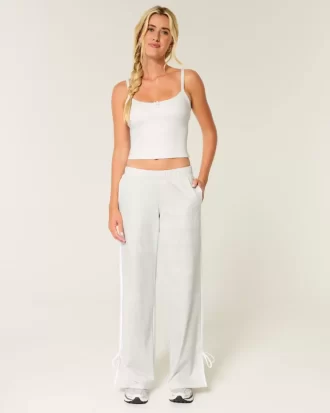 Gilly Hicks Aktif Yan Fiyonklu Bol Pantolon