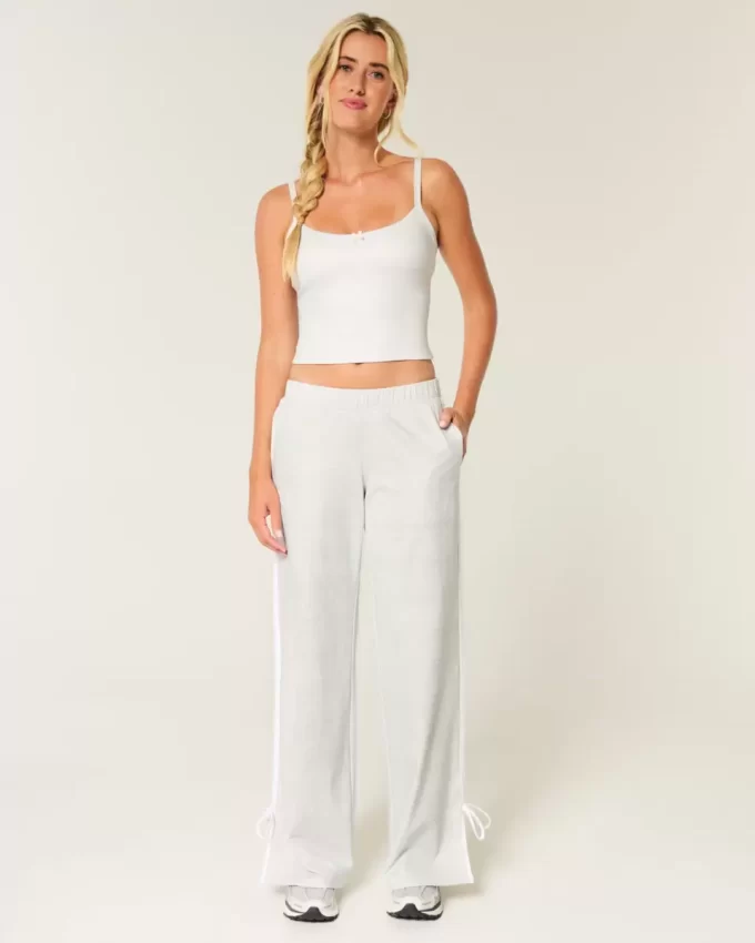 Gilly Hicks Aktif Yan Fiyonklu Bol Pantolon