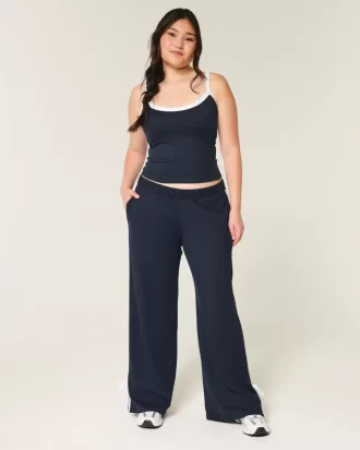 Gilly Hicks Aktif Yan Fiyonklu Bol Pantolon