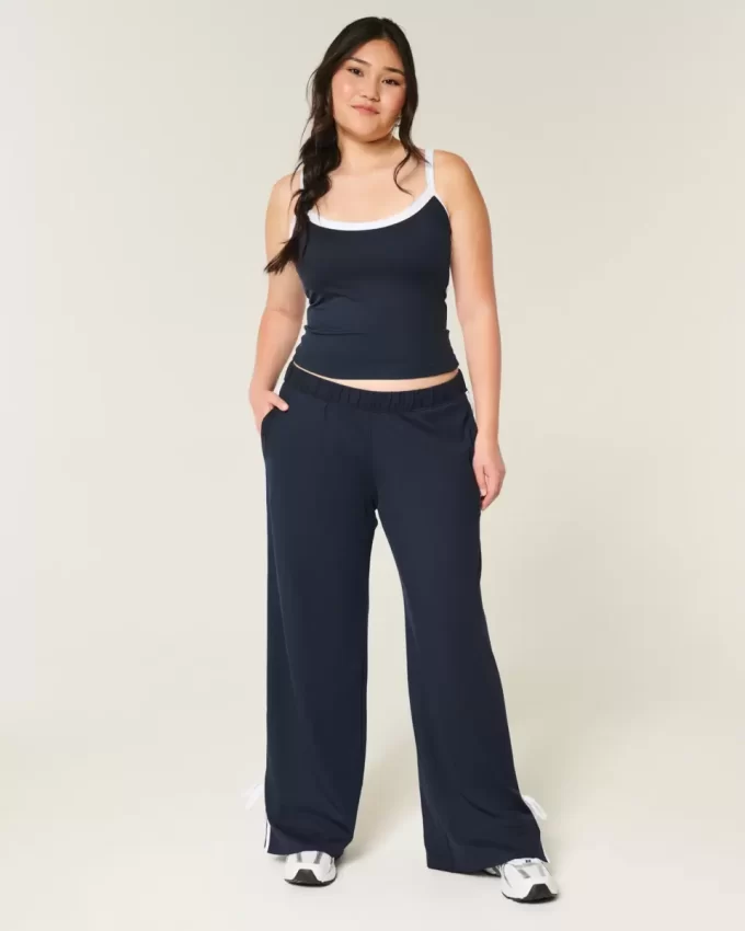 Gilly Hicks Aktif Yan Fiyonklu Bol Pantolon Gilly Hicks Aktif Yan Fiyonklu Bol Pantolon