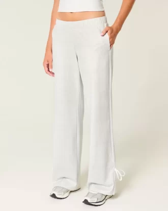 Gilly Hicks Aktif Yan Fiyonklu Bol Pantolon