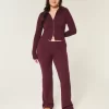 Gilly Hicks Kazak Örgü Katlanır Bel Bot Pantolon