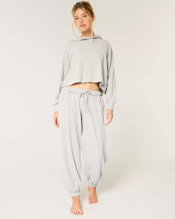 Gilly Hicks Rahat Waffle Bol Jogger Pantolon Gilly Hicks Rahat Waffle Bol Jogger Pantolon