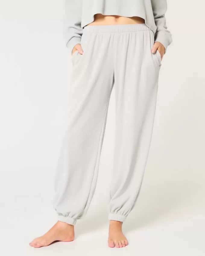 Gilly Hicks Rahat Waffle Bol Jogger Pantolon Gilly Hicks Rahat Waffle Bol Jogger Pantolon