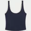 Gilly Hicks Rahat Waffle Dantelli Askılı Tank Gilly Hicks Rahat Waffle Dantelli Askılı Tank